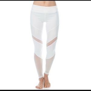Electric Yoga White leggings